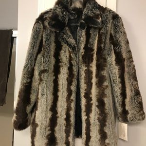 Faux Fur Coat (fake/not animal)